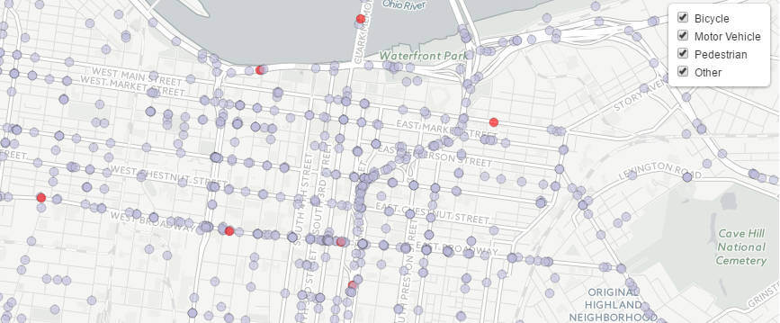 Louisville's Most Dangerous Intersections